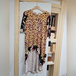 Zadie B high low tunic top